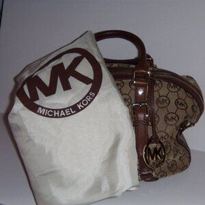 Michael Kors Canvas Monogram Tote